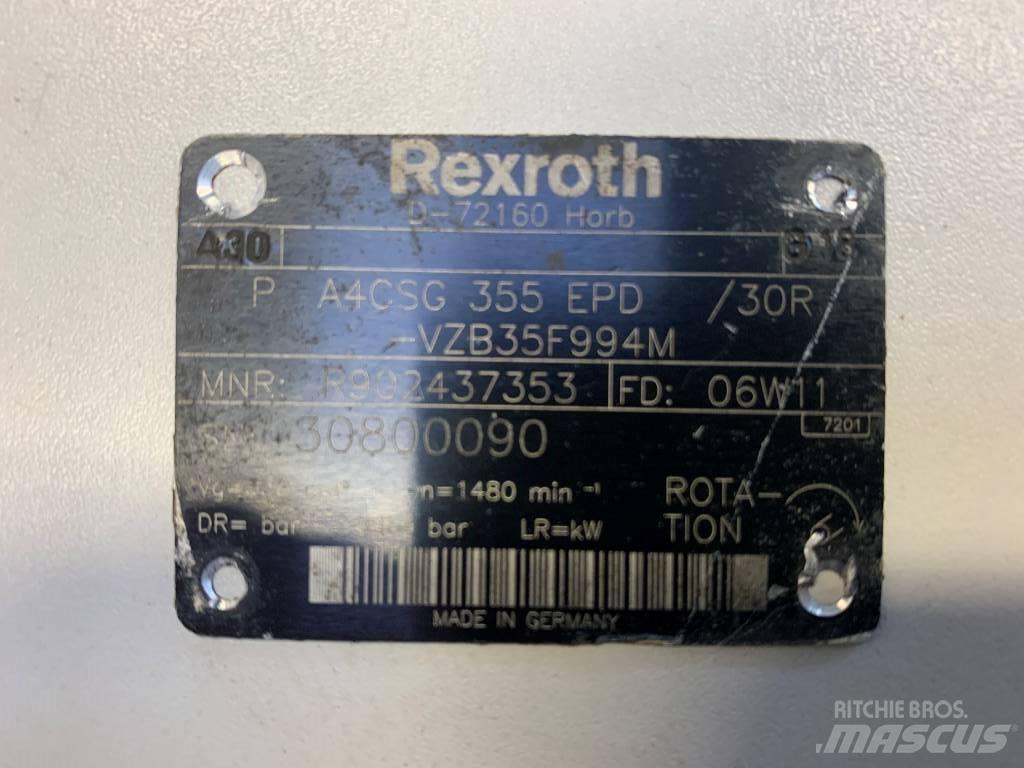 Rexroth A4CSG355 Hidrolik