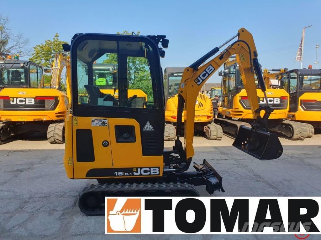 JCB 16 C-1 Mini ekskavatörler, 7 tona dek