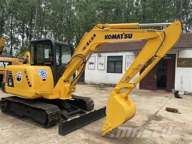 Komatsu PC56-7 Paletli ekskavatörler