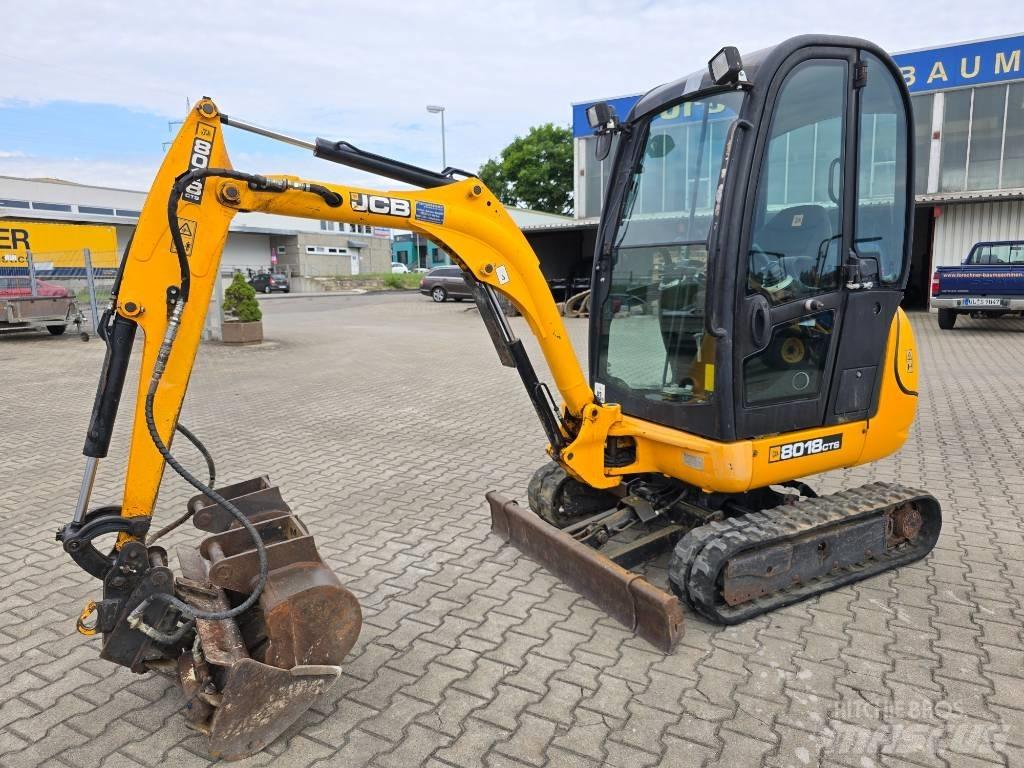 JCB 8018 CTS Mini ekskavatörler, 7 tona dek