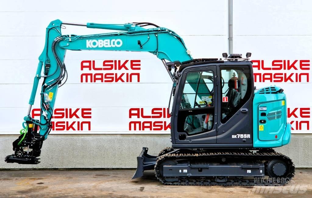 Kobelco SK75 SR-7 Paletli ekskavatörler