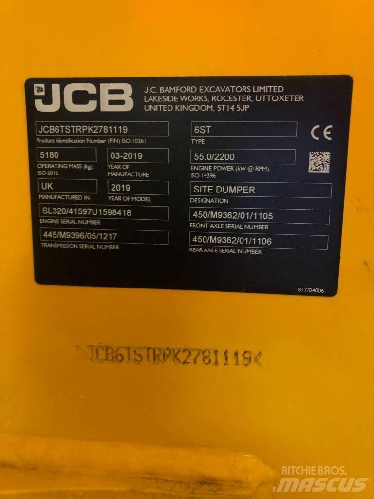 JCB 6 ST Belden kirma kamyonlar