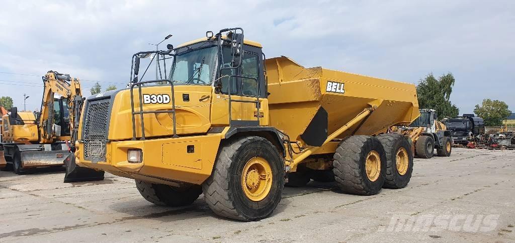 Bell B 30 D Belden kirma kaya kamyonu