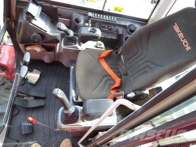 Takeuchi TB 260 Mini ekskavatörler, 7 tona dek
