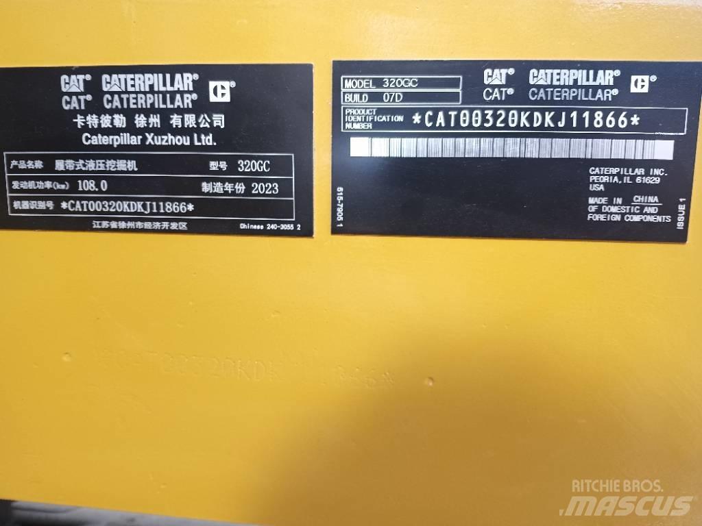 CAT 320 GC Paletli ekskavatörler