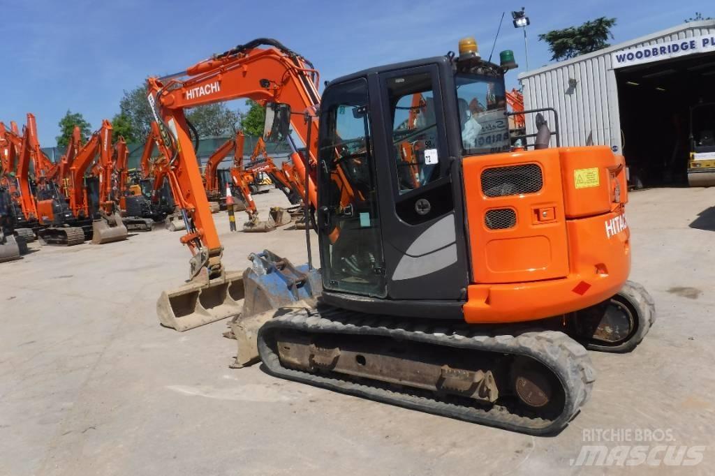 Hitachi ZX 85 US B-6 Midi ekskavatörler 7 - 12 t