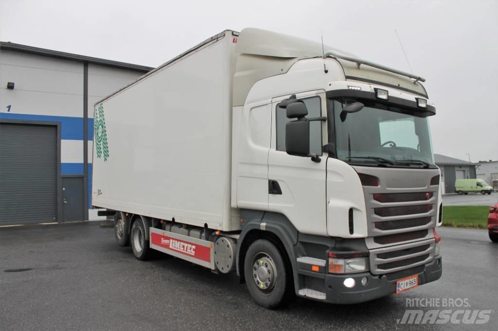 Scania R480 6x2 Kapali kasa kamyonlar