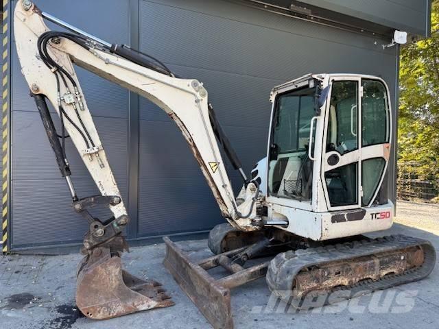 Terex TC 50 Mini ekskavatörler, 7 tona dek