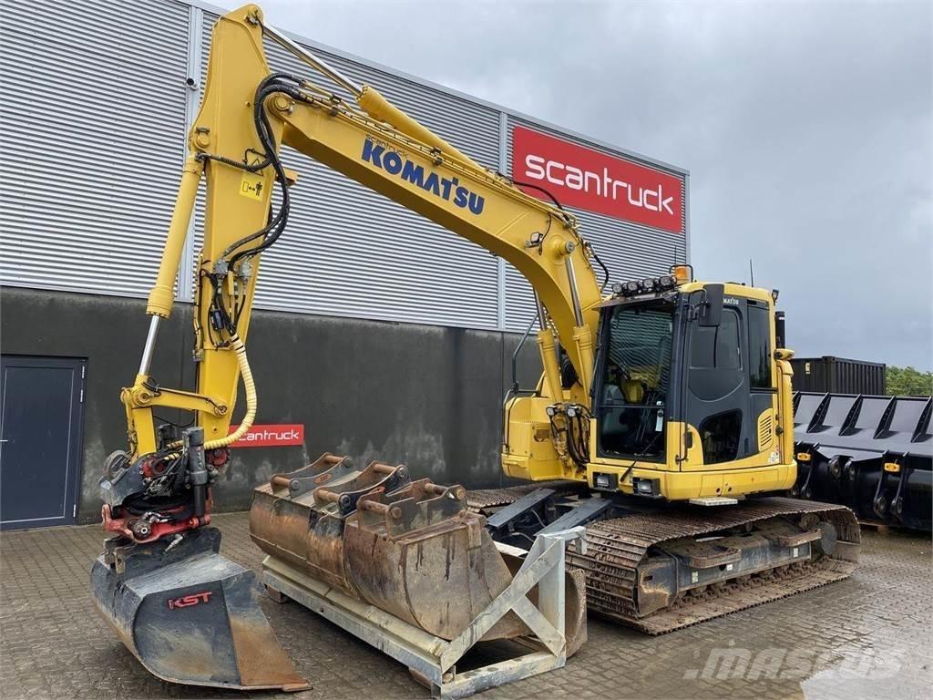 Komatsu PC138US-11 Paletli ekskavatörler