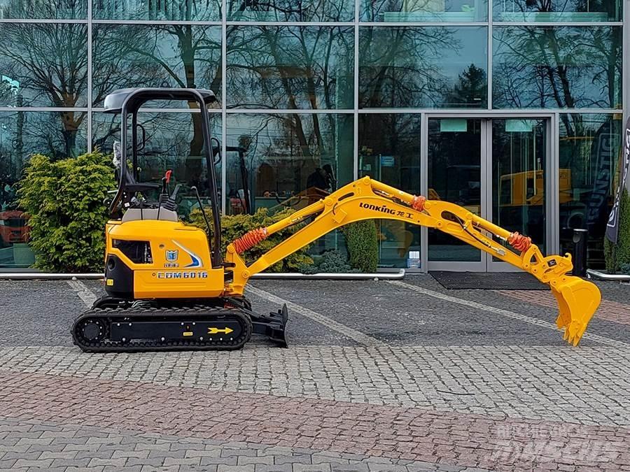Lonking CDM6016 Mini ekskavatörler, 7 tona dek