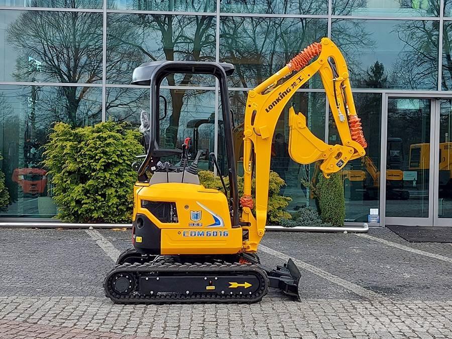 Lonking CDM6016 Mini ekskavatörler, 7 tona dek