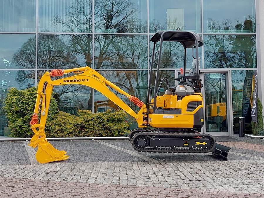 Lonking CDM6016 Mini ekskavatörler, 7 tona dek
