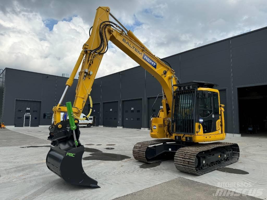 Komatsu PC138US-11E0 Paletli ekskavatörler
