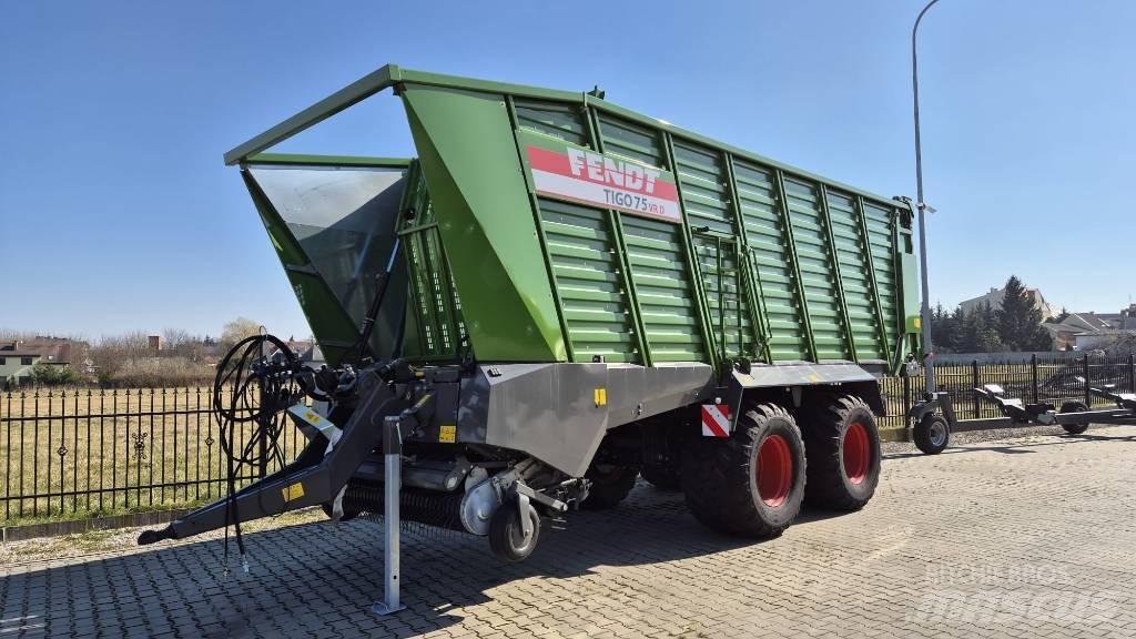 Fendt Tigo VR75 Diger römorklar
