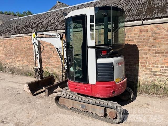 Takeuchi TB 23 R Mini ekskavatörler, 7 tona dek