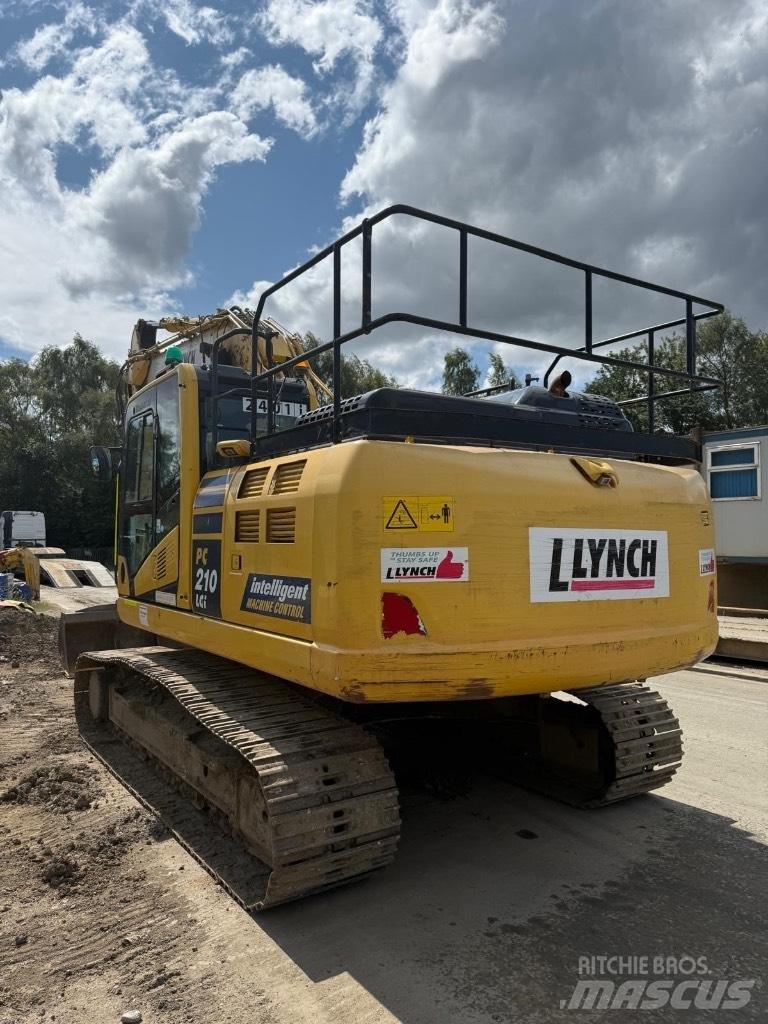 Komatsu PC 210 LCi Paletli ekskavatörler