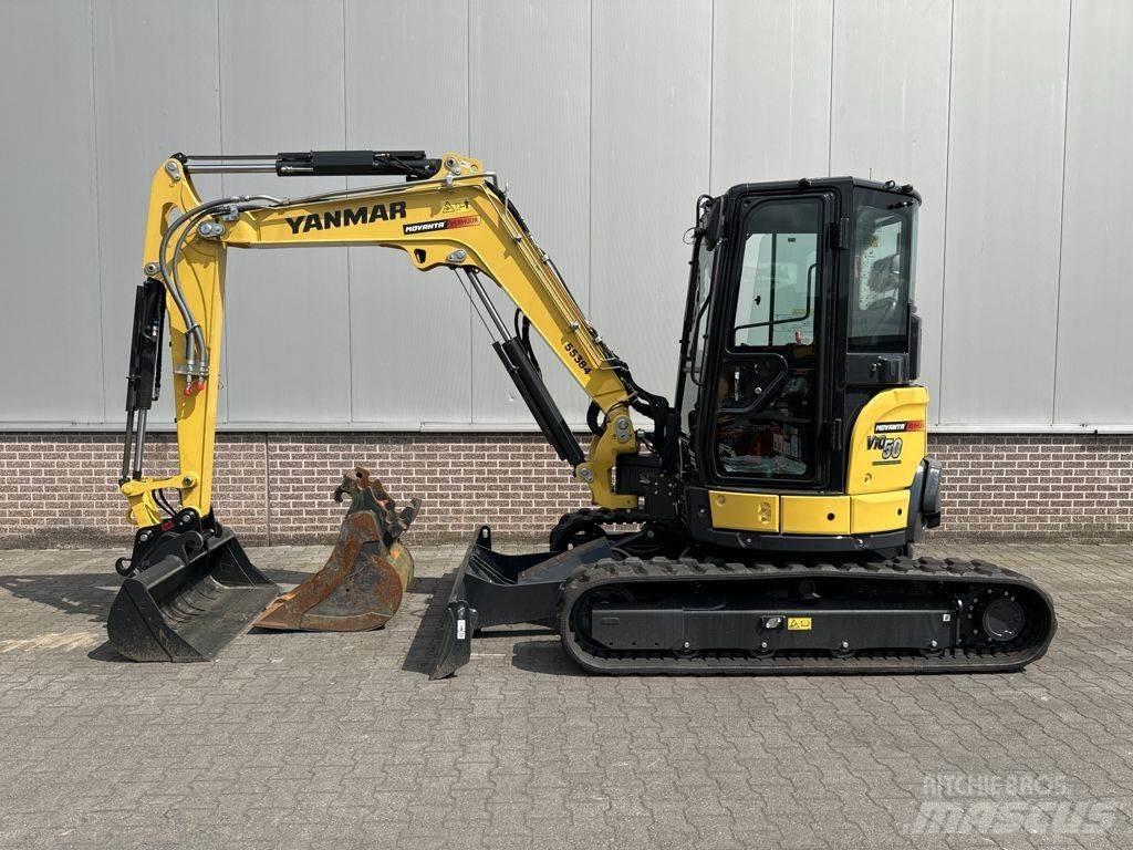 Yanmar VIO50 Mini ekskavatörler, 7 tona dek
