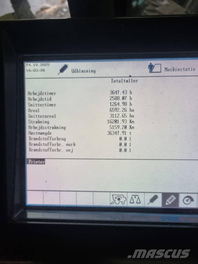 CLAAS Lexion 560 Biçerdöverler