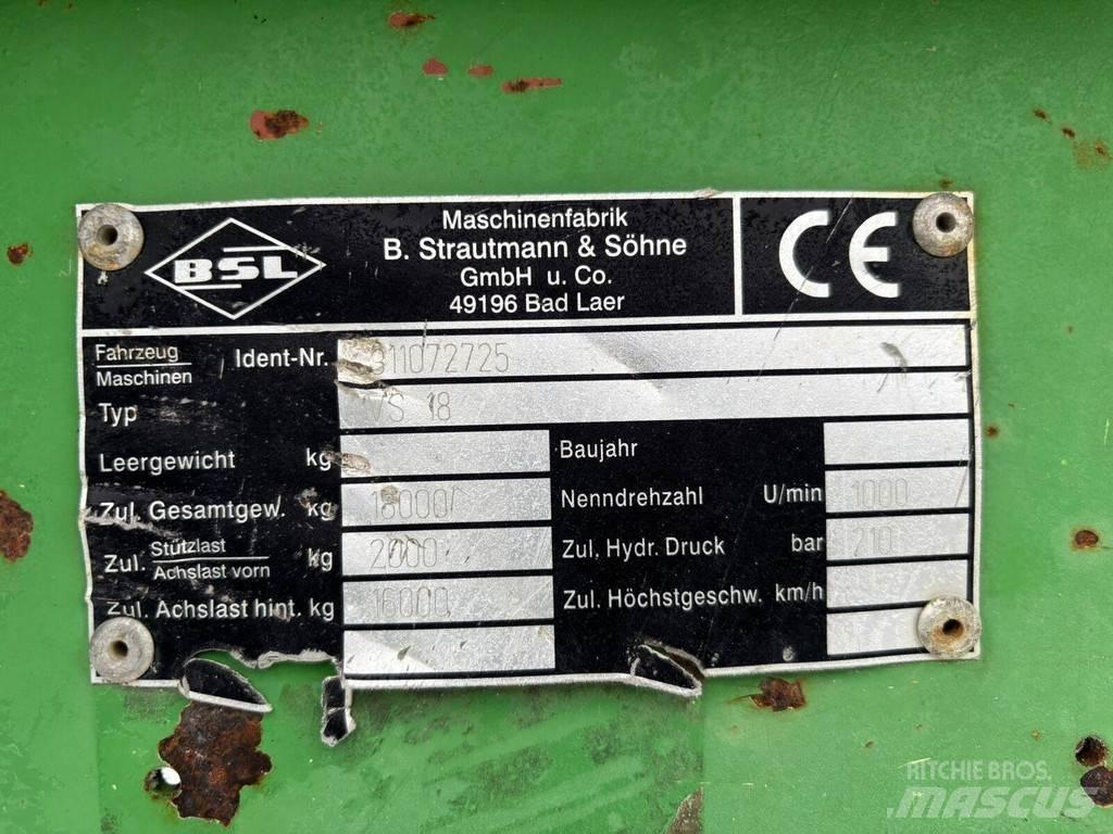 Strautmann VS18 Gübre dagitma tankerleri