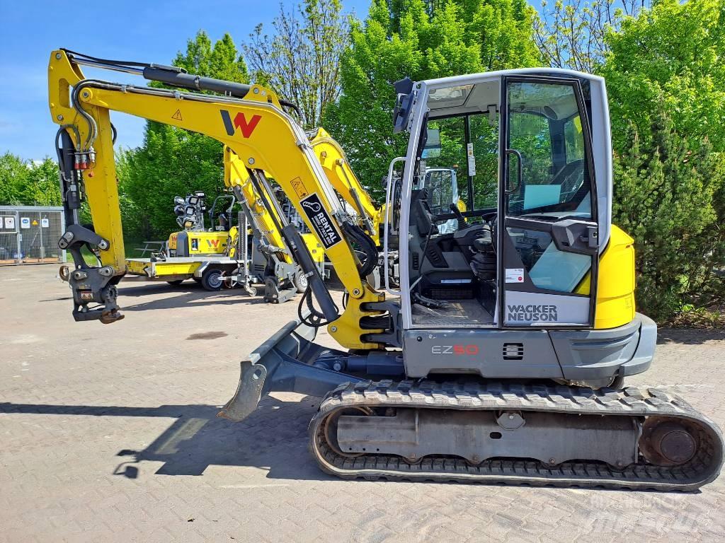 Wacker Neuson EZ50 Paletli ekskavatörler