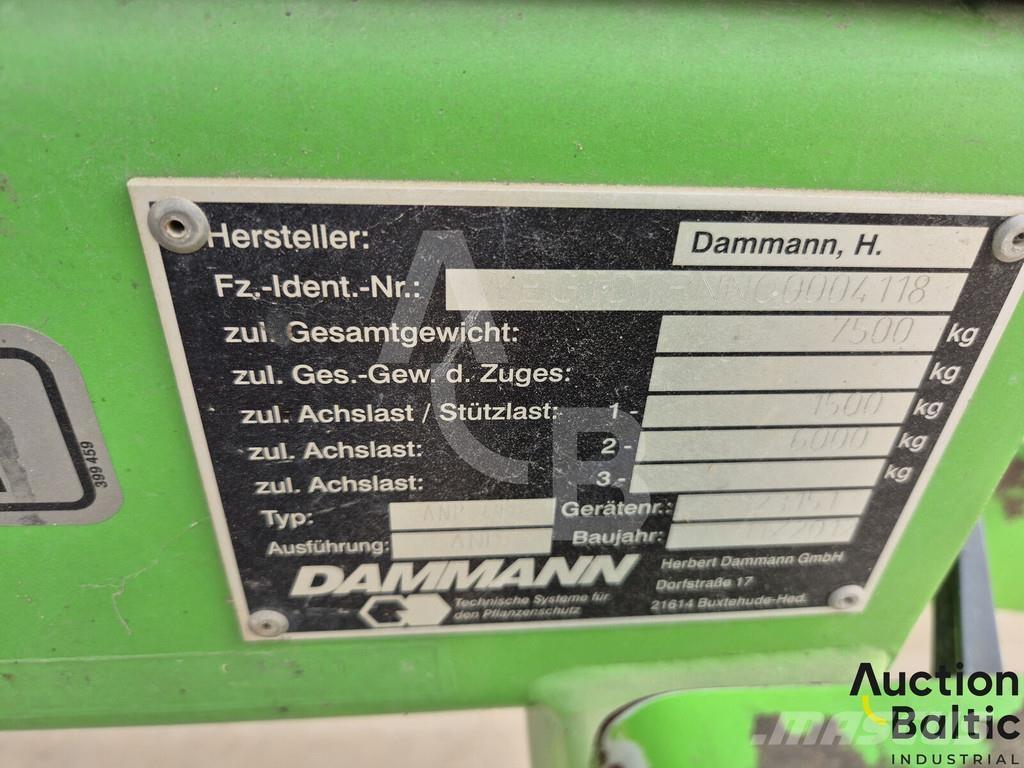 Dammann ANP 4027 Çekilir pülverizatörler