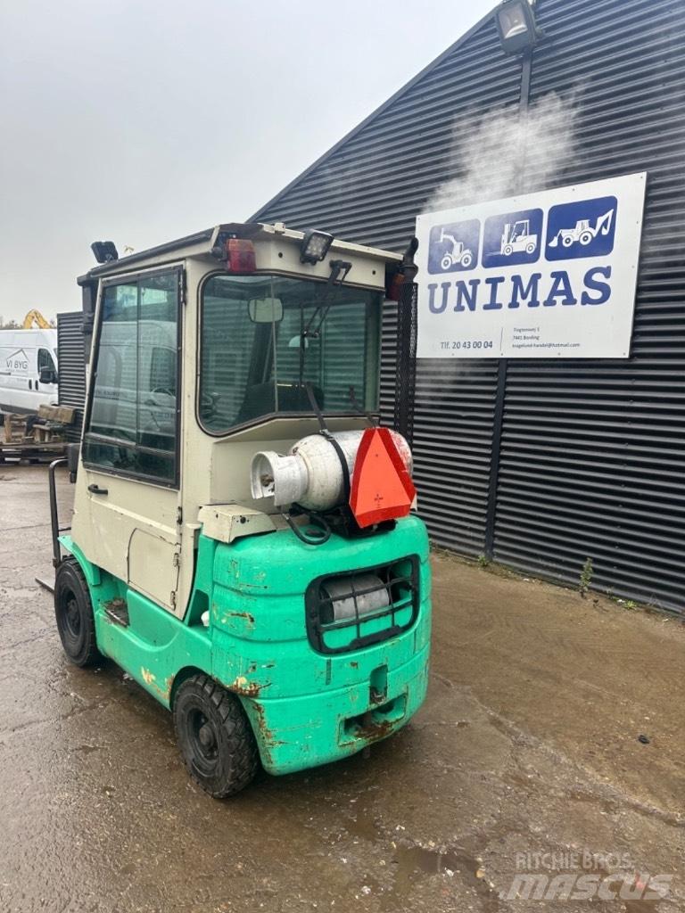 Mitsubishi FG 15 LPG'li forkliftler