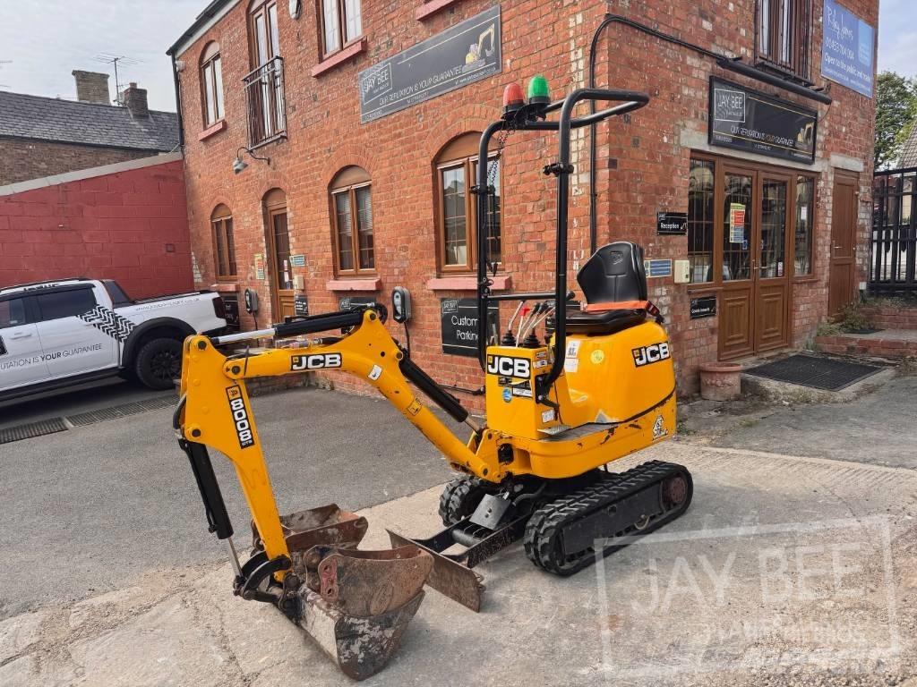 JCB 8008 Mini ekskavatörler, 7 tona dek