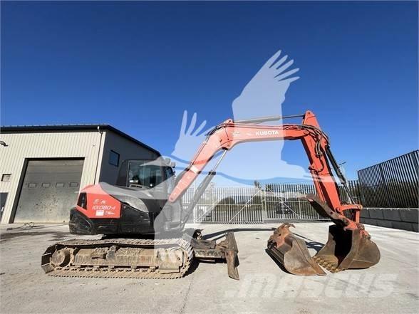 Kubota KX080-4 Paletli ekskavatörler