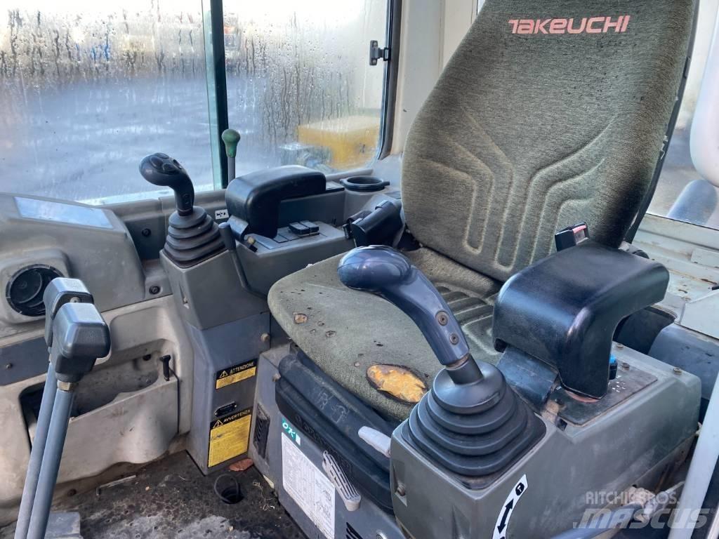 Takeuchi TB 250 Mini ekskavatörler, 7 tona dek