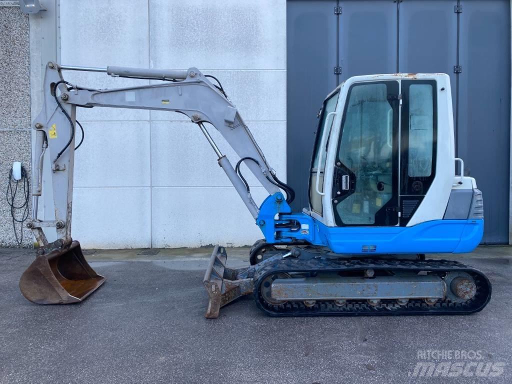 Takeuchi TB 250 Mini ekskavatörler, 7 tona dek