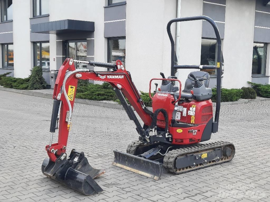 Yanmar Vio 12 Mini ekskavatörler, 7 tona dek