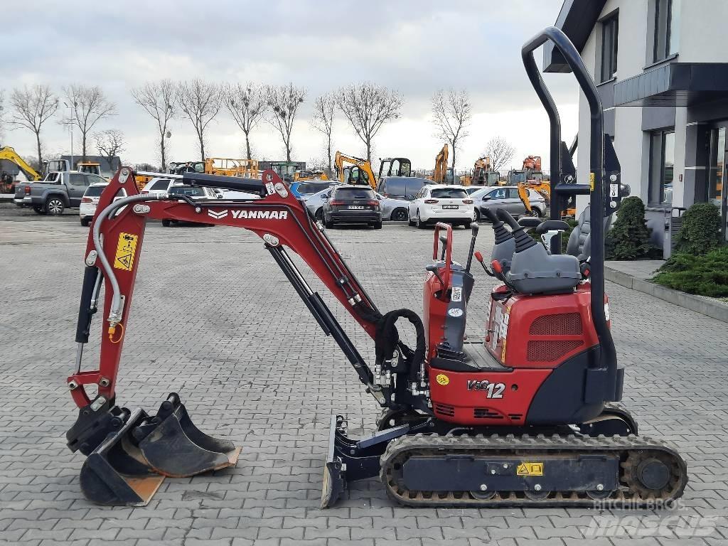 Yanmar Vio 12 Mini ekskavatörler, 7 tona dek