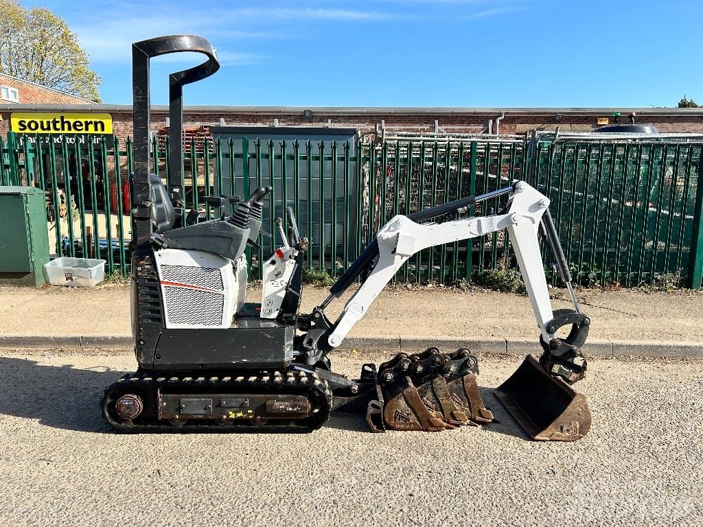 Bobcat E 10 Mini ekskavatörler, 7 tona dek