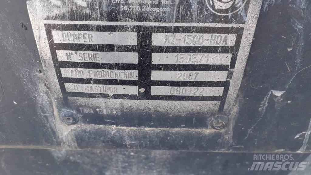 Mz Imer MZ-1500-HDA Belden kirma kamyonlar