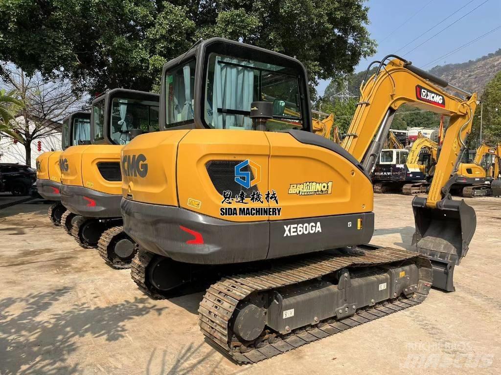 XCMG xe60ga Mini ekskavatörler, 7 tona dek