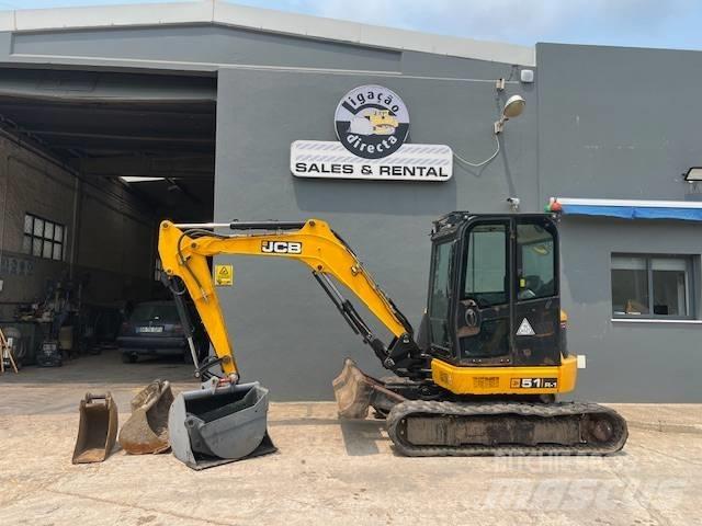JCB 51 R Mini ekskavatörler, 7 tona dek