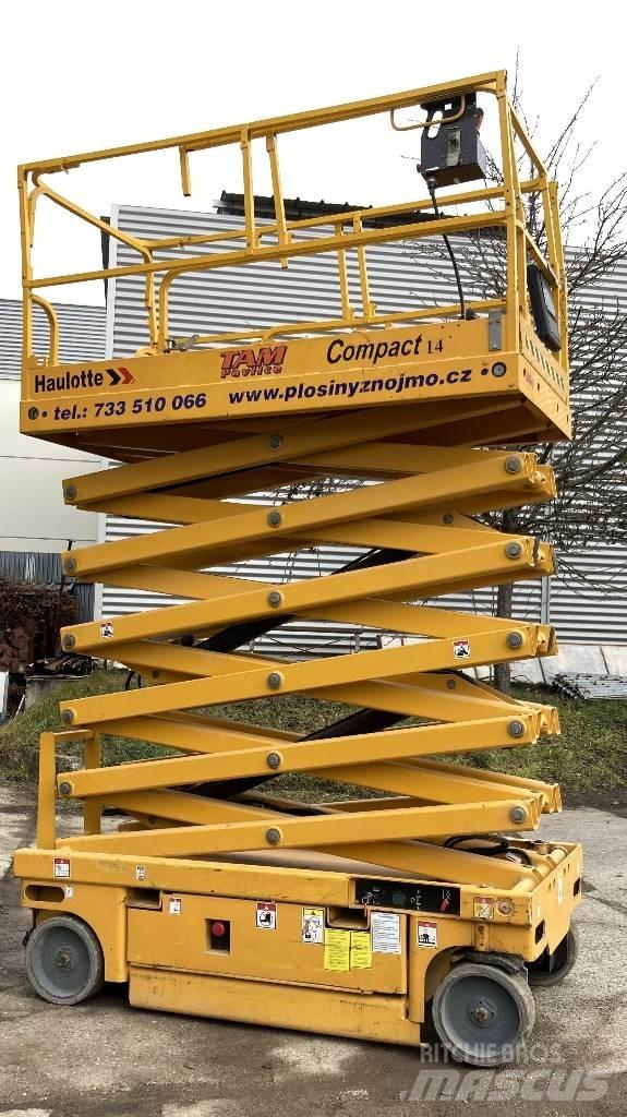 Haulotte Compact 14 Makasli platformlar