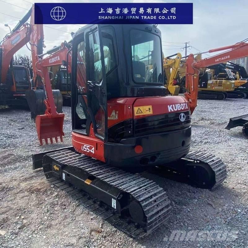 Kubota U 55-4 Mini ekskavatörler, 7 tona dek