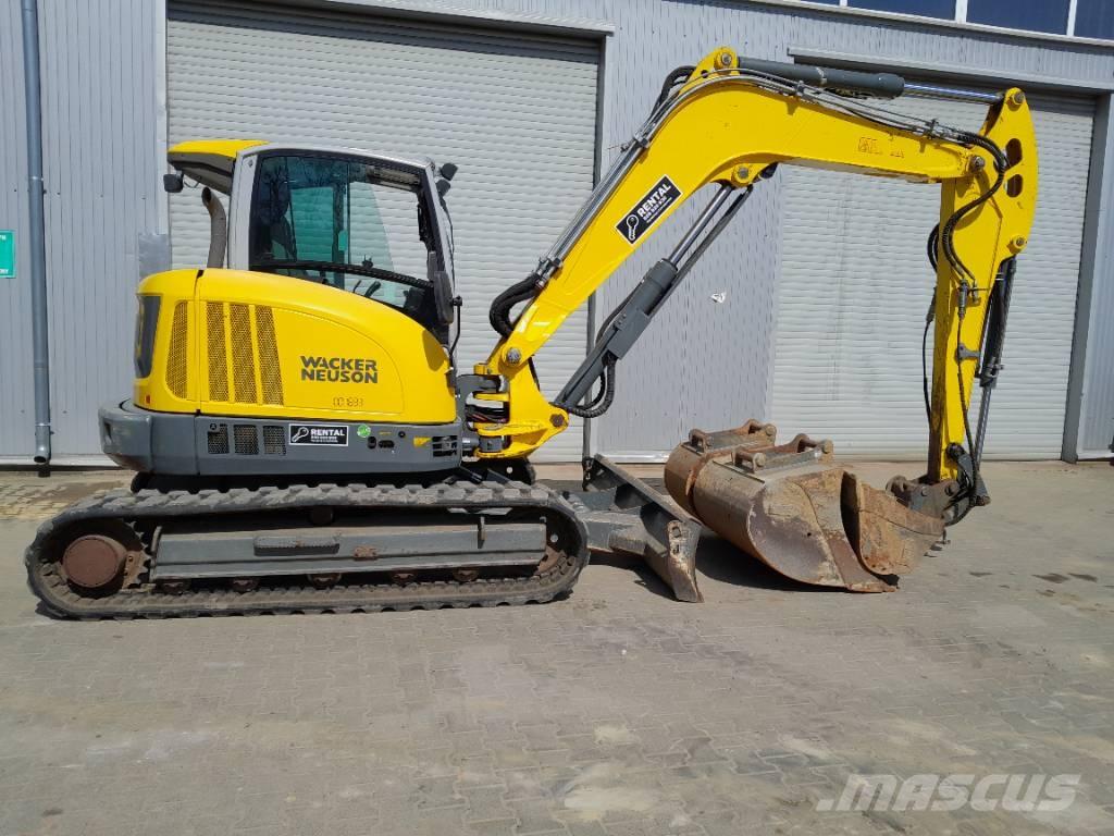 Wacker Neuson EZ 80 Paletli ekskavatörler