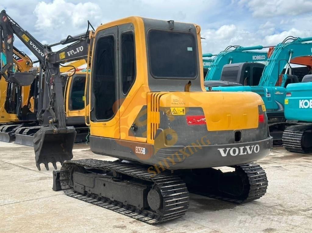 Volvo EC 55 B Mini ekskavatörler, 7 tona dek