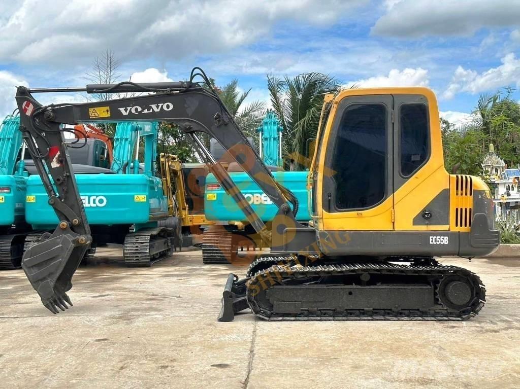 Volvo EC 55 B Mini ekskavatörler, 7 tona dek