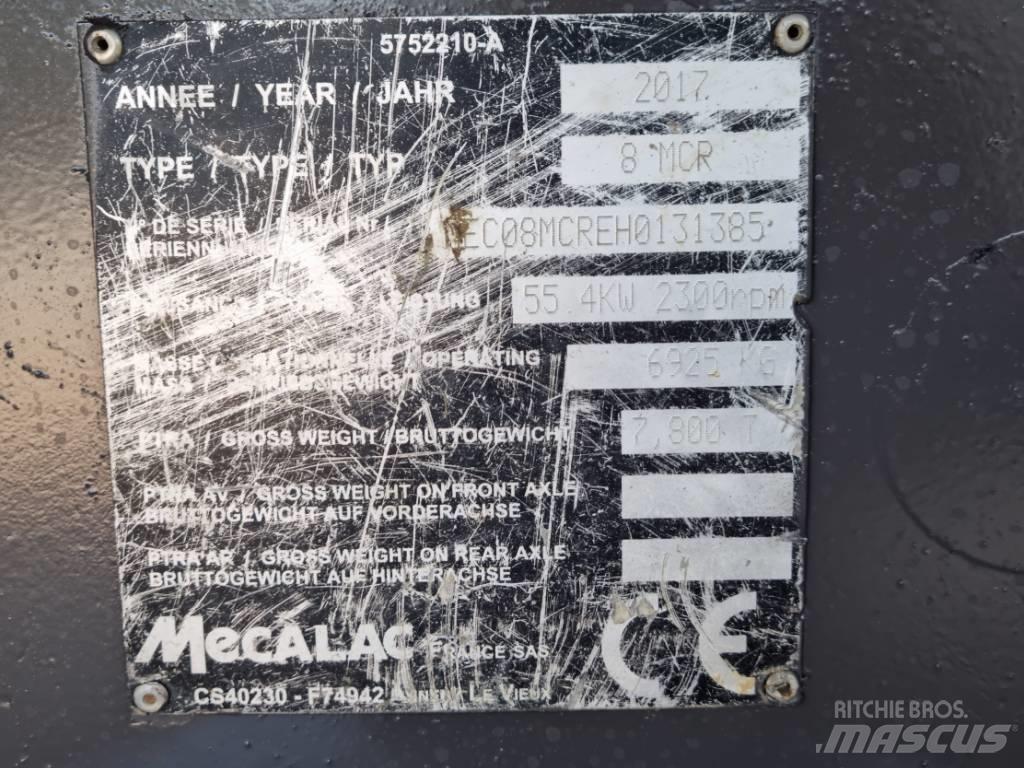 Mecalac 8 M CR Midi ekskavatörler 7 - 12 t