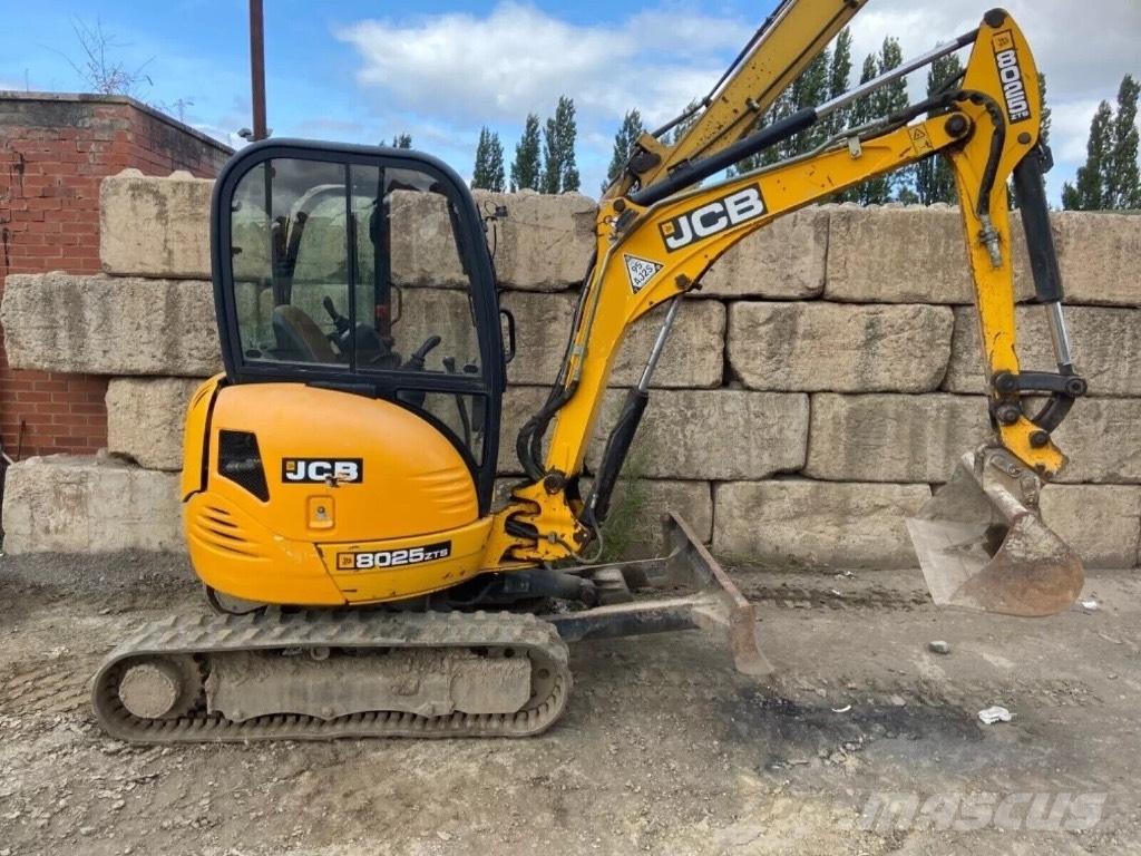 JCB 8025 ZTS Mini ekskavatörler, 7 tona dek