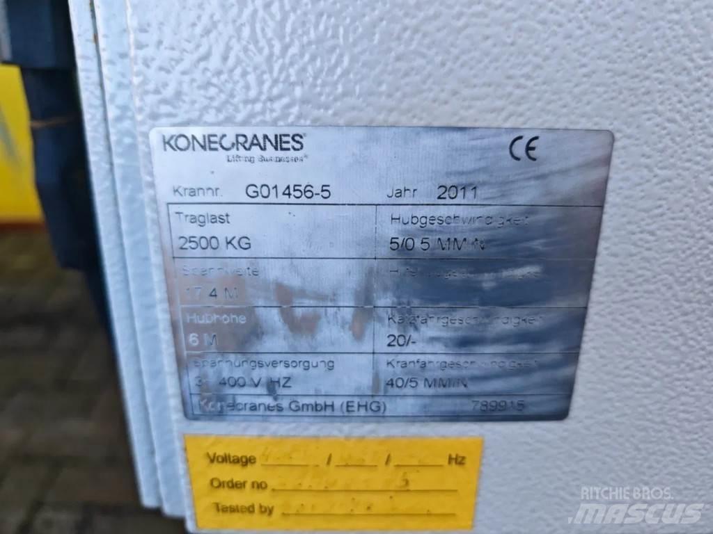 Konecranes 2.5 Ton Köprü ve Portal Vinçler