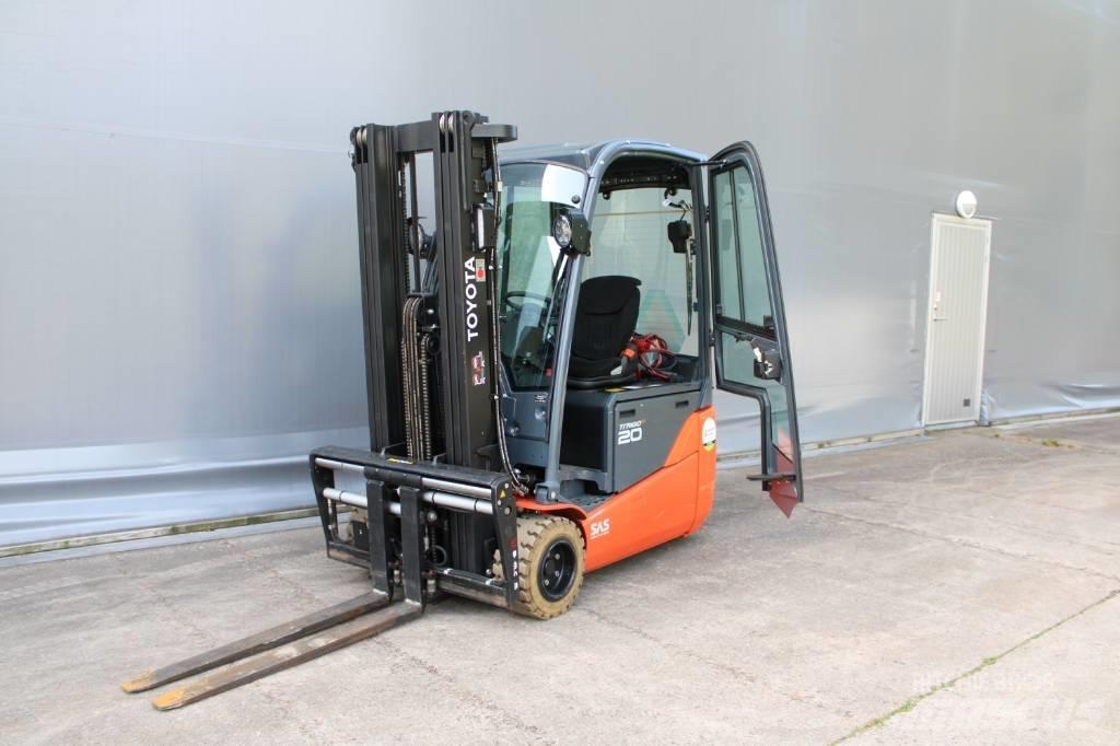 Toyota 8FBE20T Elektrikli forkliftler