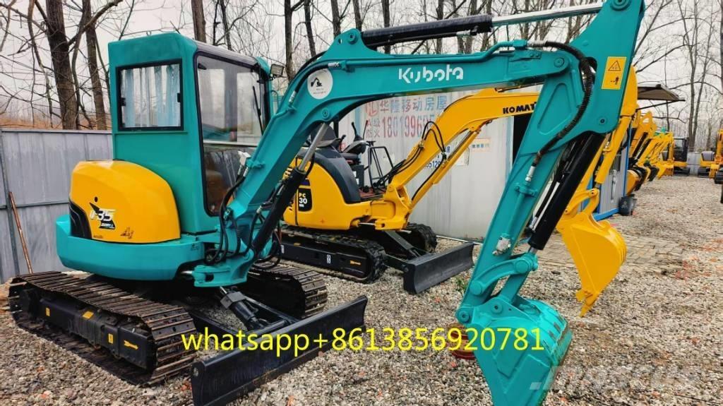 Kubota U 35 Mini ekskavatörler, 7 tona dek