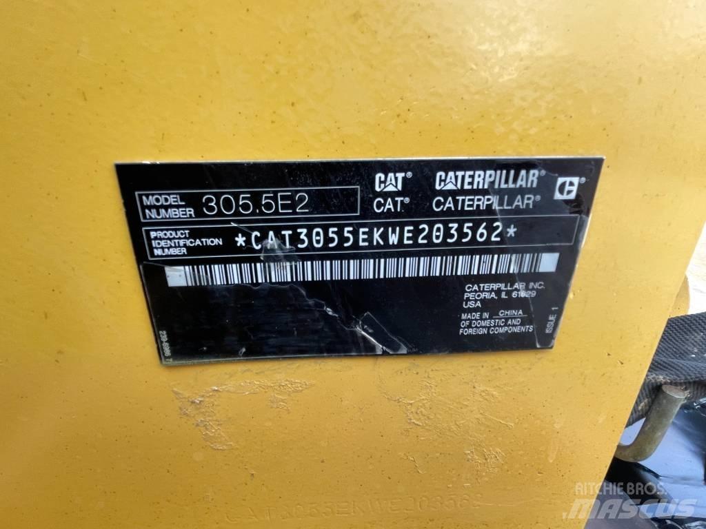 CAT 305.5 Mini ekskavatörler, 7 tona dek