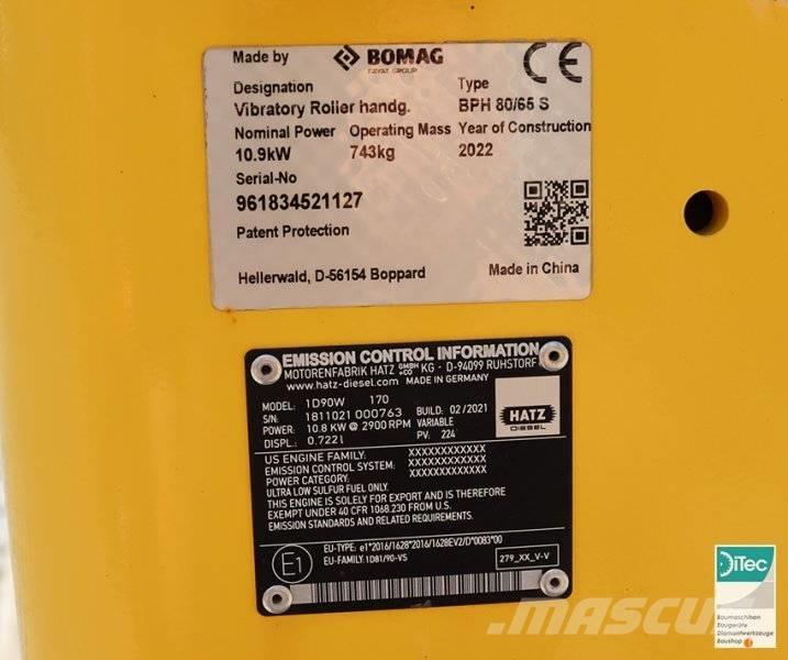 Bomag BPH 80/65 S Kompaktörler