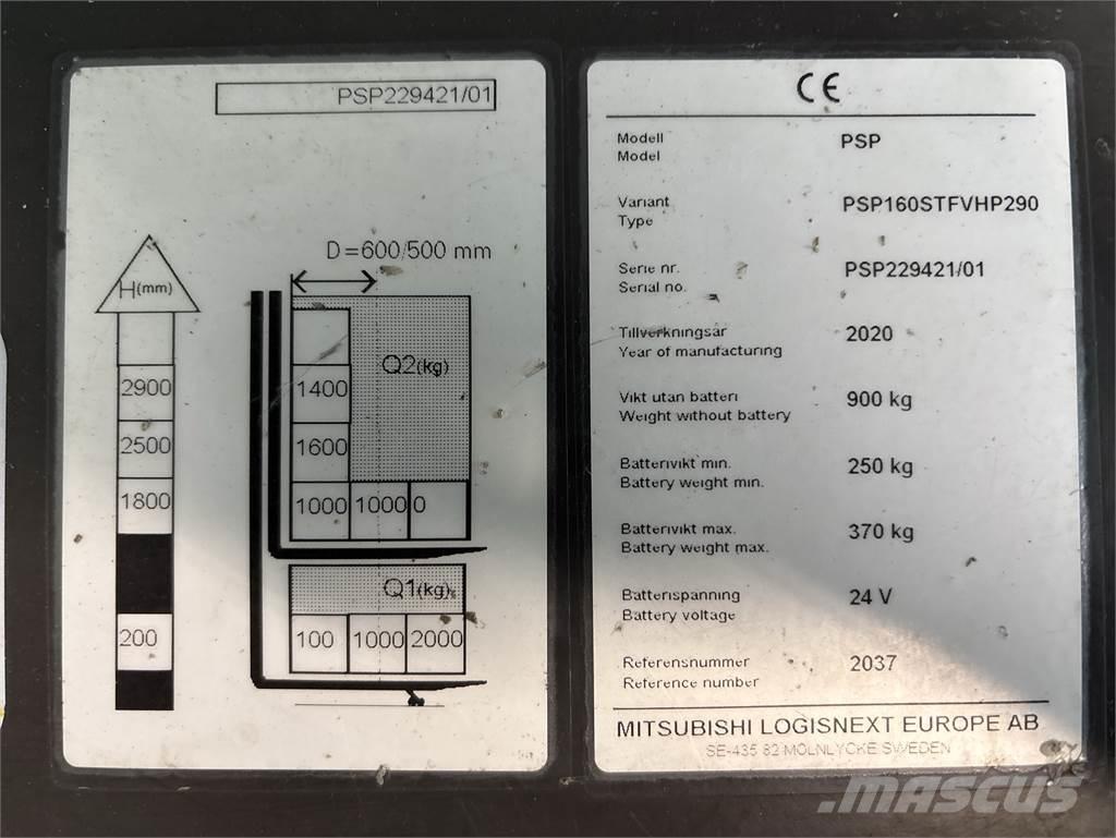 Atlet PSP160 Akülü depo ekipmanları