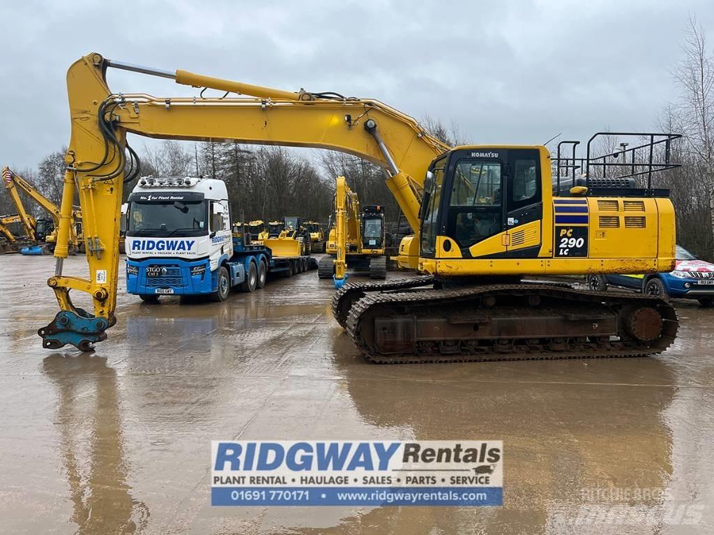 Komatsu PC290LC-11 Paletli ekskavatörler